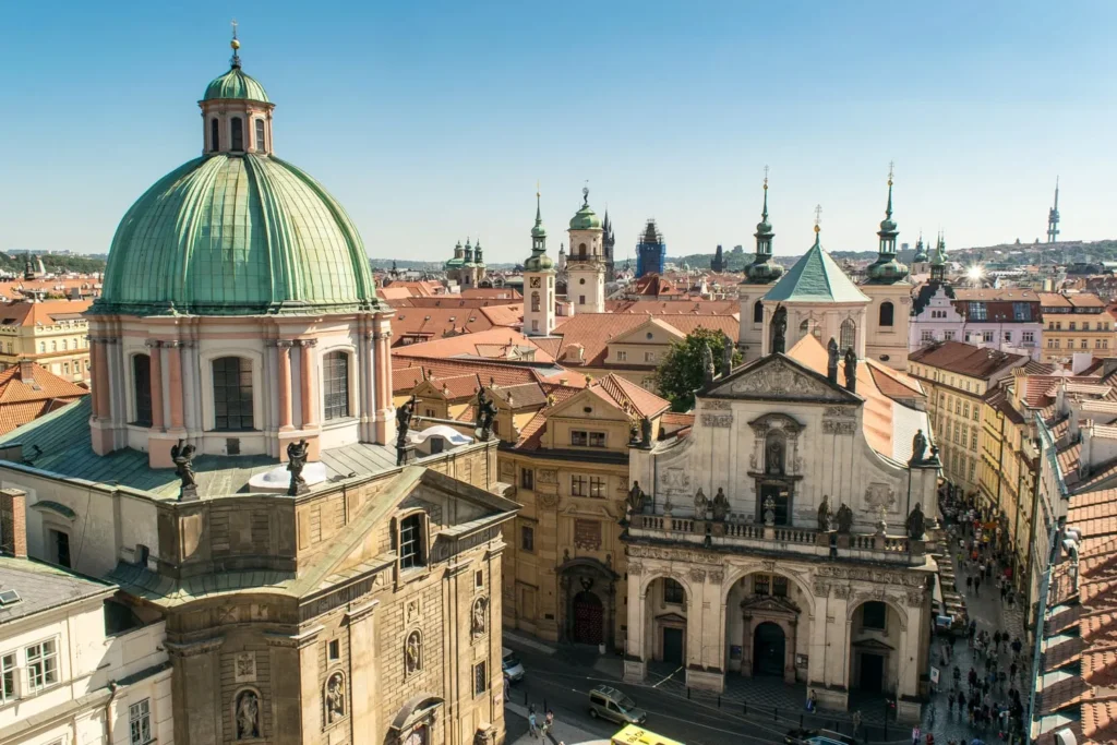 Best Views in Prague: View from Old Tower Bridge